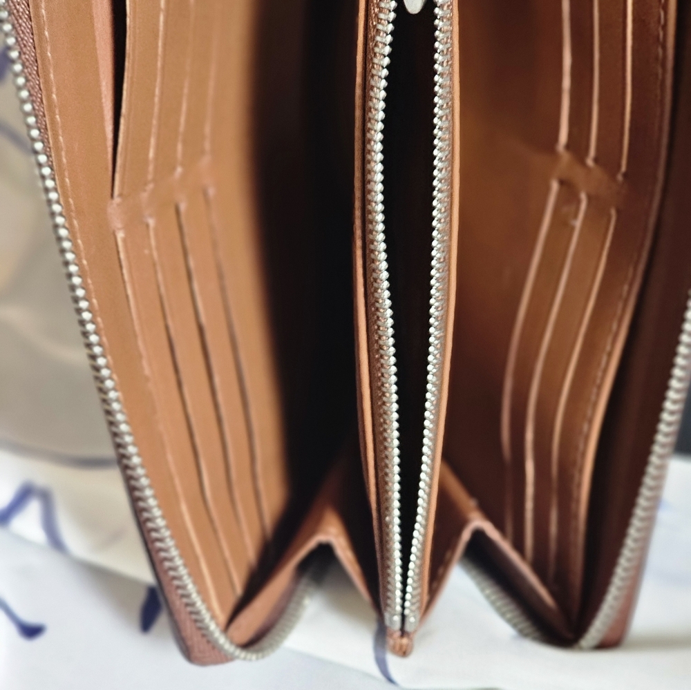 LOUIS VUITTON VINTAGE GOAT LEATHER Suhali L'Ingenieux ZIPPY - Picture 11 of 13